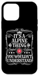 Coque pour iPhone 12 mini Le nom alpin est une chose alpine que vous ne comprendriez pas