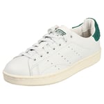 adidas Stan Smith Mens White Green Classic Trainers - 4.5 UK