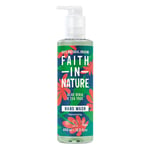 Faith In Nature Natural Aloe Vera and Tea Tree Hand Wash, Nourishing, Vegan
