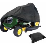 Housse de protection imperméable pour tondeuse autoportée - Protection uv - Pour tracteur de jardin - l (182 x 111 x 116 cm) - Gabrielle