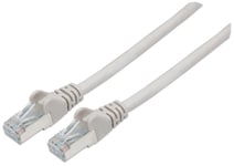 Network Patch Cable - Cat6 - 1m - Grey - Copper - S/FTP - LSOH / LSZH - PVC - RJ45 - Gold Plated Contacts - Snagless - Booted - Lifetime Warranty - Polybag - 1 m - Cat6 - S/FTP (S-STP) - RJ-45 - RJ-45