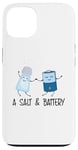 iPhone 13 A Salt & Battery Cute Pun Case