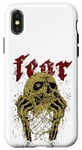 Coque pour iPhone X/XS Zombie Peur Vaudou Halloween Horreur Créature Emo Magie