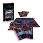 Winning Moves - Top Trumps Battle Mat Marvel Cinematic Universe, Jeux de cartes, Jeu de Société, Jeu de Plateau, Jeu de batailles, Jeu de voyage, De 2 à 6 joueurs, A partir de 8 ans. Version Française