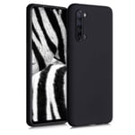 kwmobile TPU Case Compatible with Oppo Find X2 Lite - Case Soft Slim Smooth Flexible Protective Phone Cover - Black Matte