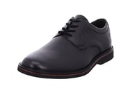 Clarks Homme Atticus Ltlace Tissu Oxford, Noir, 42.5 EU