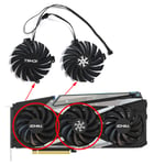 CF-12915S CF-12910S 85MM RTX3080 GPU refroidisseur pour INNO3D RTX 3070 3070Ti 3080 3080Ti 3090 ICHILL tage OC carte graphique ventilateur de refroidissement - Type 2pcs