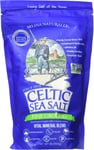 Fine Ground Celtic Sea Salt 16 Ounce Resealable Bag - Great for Cooking, Baking