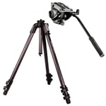 Manfrotto MT055BDWCF + MVH500AH