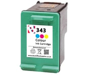 343 Colour Refilled Ink Cartridge For HP Photosmart 8030 Series Printers