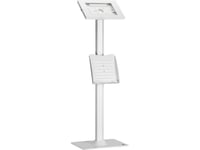 Maclean Mc-476W Floor Advertising Tablet Holder Med Låseenhet, 9,7"-11", Kompatibel Med Ipad/Ipad Air/Ipad Pro, Samsung Galaxy Tab A/Tab A7/Tab S6 Lite