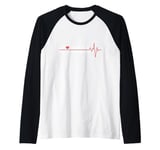 My Heart Beats For Silly song singing Family Past Time Raglan Baseball Tee