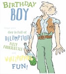 BIRTHDAY BOY CARD Roald Dahl BFG DESIGN Great Graphics inside and out