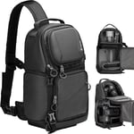 TARION Camera Sling Bag, Waterproof Camera Travel Bag Photography Backpack Bag