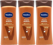 Vaseline Cocoa Radiant Body Lotion 400ml X 3