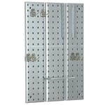 Työkaluseinä Metalli 39x59cm Säilytysjärjestelmä työkalunpitimillä Työkalukoukut Pegboard Workshop Garage Pegboard Power Tools Pegboard Vahva Pegboard Ripustettava hylly Seinäkiinnitys Valmis kokoonpa