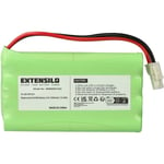 Batterie compatible avec Somfy Ixengo l 3S io, s 3S io motorisation de porte ou portail (2000mAh, 9,6V, NiMH) - Extensilo