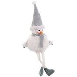 Snowman - LOLAHOME - 45 cm - Grått tyg - Inredning - Jul