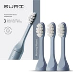 Recyclable Plant-Based Electric Toothbrush Heads Tongue Scraper Pack of 3