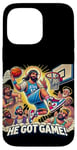 Coque pour iPhone 14 Pro Max Ballin with the Messiah Rejoignez la communauté Jesus Basketball