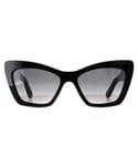 Salvatore Ferragamo Cat Eye Womens Black Grey Gradient SF1081SE - One Size