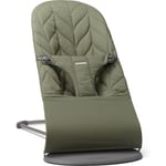 BABYBJORN - Transat Bliss Tissé Matelassage Pétale Vert foncé