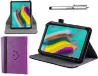 Navitech Purple Case For Samsung Galaxy Tab4 10.1 LTE