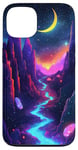 iPhone 13 Mystic Crescent River Night Landscape Case