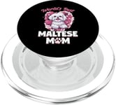 Maltese Dog Breed Pet World's Best Maltese Mom PopSockets PopGrip for MagSafe