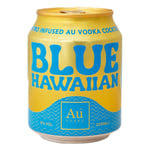 Au Vodka Blue Hawaiian Cocktail 12 x 200ml Can