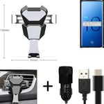 Car holder air vent mount for Samsung Galaxy S10+ cell phone mount