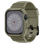 Spigen Apple Watch 44mm Skal Rugged Armor Pro Vintage Grön