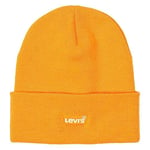 Levi's Women's Slouchy Beanie-Tonal Batwing, Regular Orange, One Size