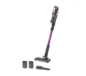 Hoover HF522STHE, Aspirateur Balai sans Fil Multifonction,Puissance 75W, Autonomie 90 min, Eclairage dual LED, Electrobrosse anti-emmêlement, Chargement rapide + Double Batterie, Position PARK&GO