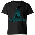 Harry Potter Sorting Hat Silhouette Kids' T-Shirt - Black - 7-8 Years - Black