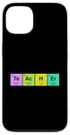 Coque pour iPhone 13 STEM Cadeau Science et Chimie Éléments de chimiste pour enseignant