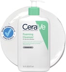 CeraVe Foaming Cleanser for Normal to Oily Skin 473Ml with Niacinamide FAST SHIP