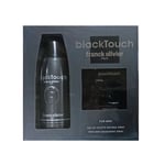 FRANCK OLIVIER BLACK TOUCH 100ML EDT SPRAY & 250ML PERFUMED DEODORANT GIFT SET