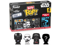 Pack de 4 Figurines - Bitty Pop! Star Wars - Dark Vador - N° 51 510 509 - Funko