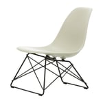 Vitra Eames Plastic Side Chair LSR loungestol Pebble-deep black