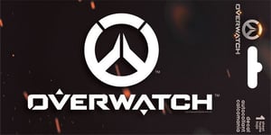 OVERWATCH - VIDEO GAME LOGO - WINDOW DECAL/STICKER - BRAND NEW - 7197