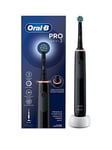 Oral-B Pro 3 3000 All-Black Cross Action Electric Toothbrush
