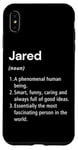 iPhone XS Max Jared Name Definition Funny Dictionary Case