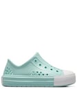 Converse Kids All Star Play Lite Slip On Shoes - Light Blue, Blue, Size 11.5