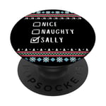 Gentile Coquine Noël Sally Pull Moche PopSockets PopGrip Adhésif