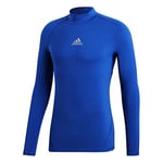 Adidas Alphaskin Longsleeve Warm Compression Top - Bold Blue, XX-Large