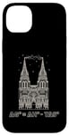 Coque pour iPhone 14 Plus Formule d'énergie libre Cathédrale Physique Mathématiques