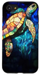 iPhone SE (2020) / 7 / 8 Creation Sea turtle Ocean art Marine life Aquatic Case