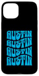 Coque pour iPhone 15 Plus Austin Texas Retro 60s 70s Style