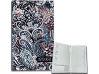 Kalender 2025 A6 Veckotid Paisley Prydnad